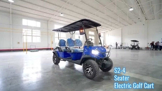 Florscence fabrieksrondleiding en S2-4-zits elektrische golfkar