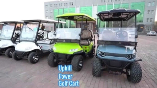 Florescence Golf Cart Uphill Test