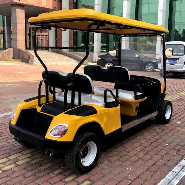 Low Speed Golf Cart Vehicle 4 Seater Lithium Bettery Free Shipping 4 Wheel Sell