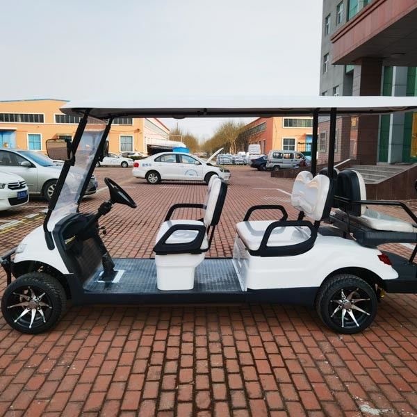 6 Seater Golf Carts Customized Lead Acid Battery Operated  For Sale Off Road