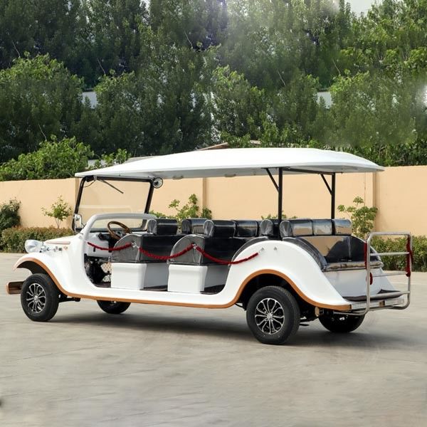 Utility Vintage Golf Car 72 Volt Tourist Electric Leisure Carts for Adults