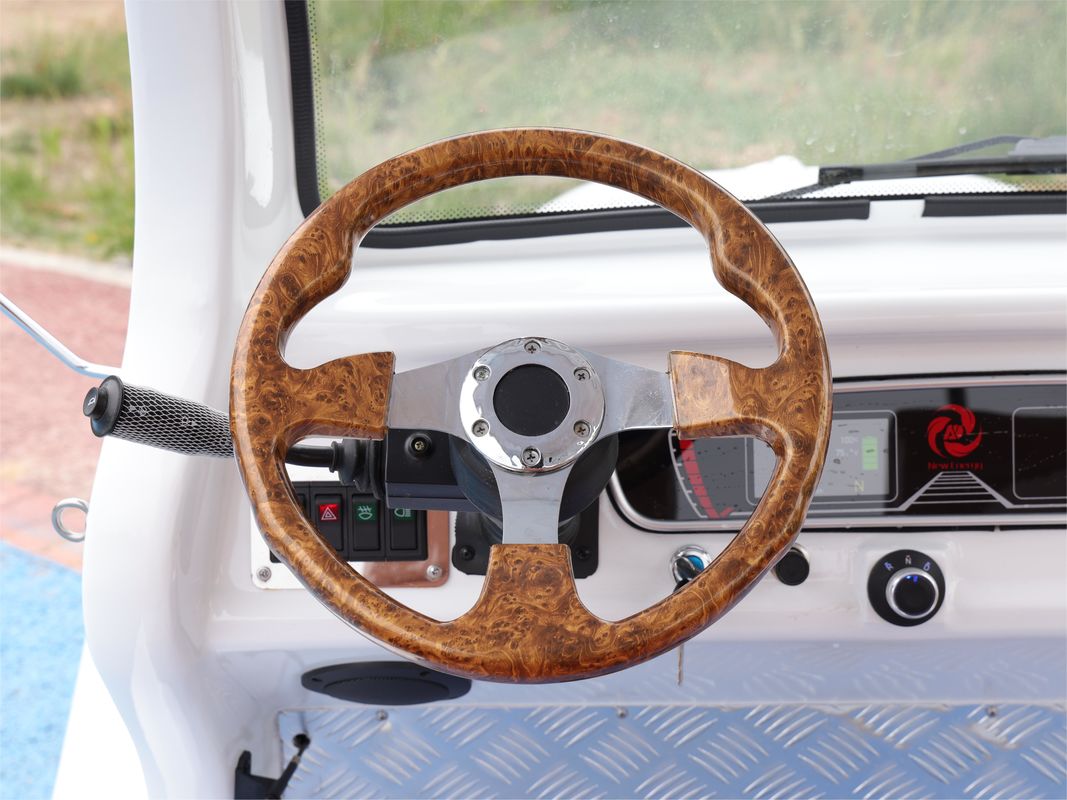 48V Vintage Golf Cart 30 Mph NEV LSV With All-Terrain Tires And Independent Suspension