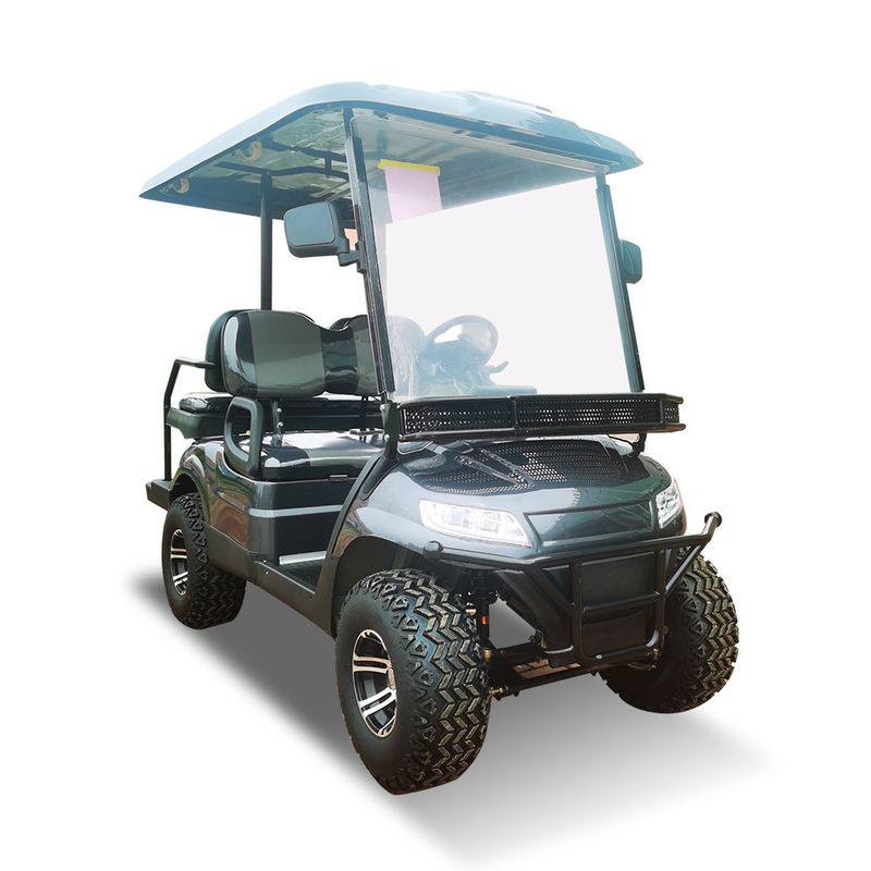 4 Seater EV Golf Cart With 6 Hours Charging Time 30-40km/H Speed And LED Lighting