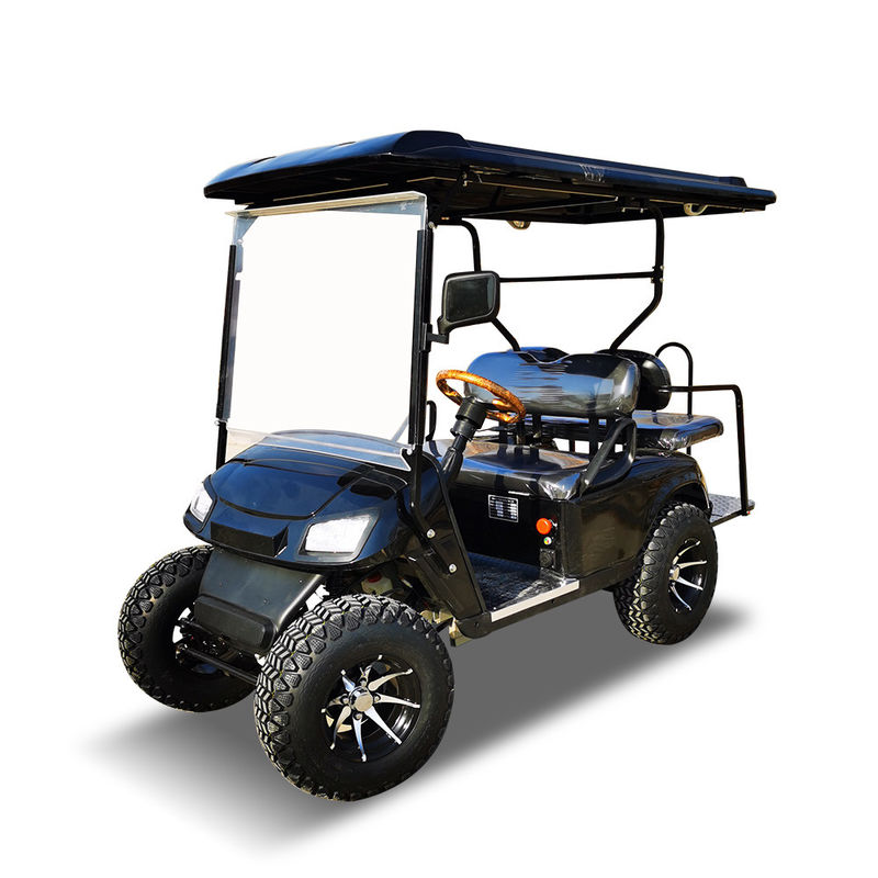 4 Seater EV Golf Cart With 6 Hours Charging Time 30-40km/H Speed And LED Lighting