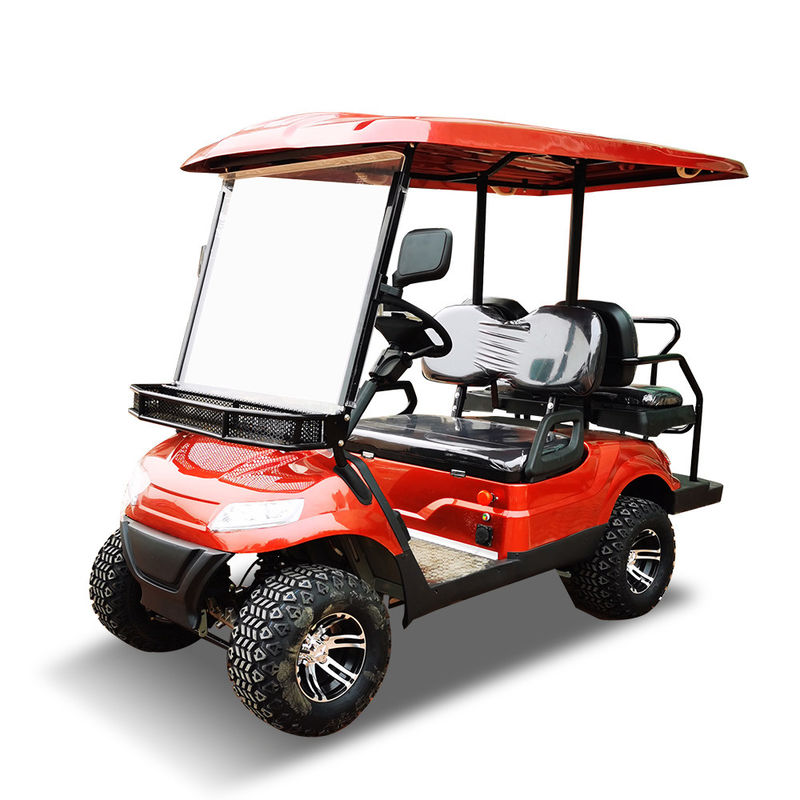 4 Seater EV Golf Cart With 6 Hours Charging Time 30-40km/H Speed And LED Lighting