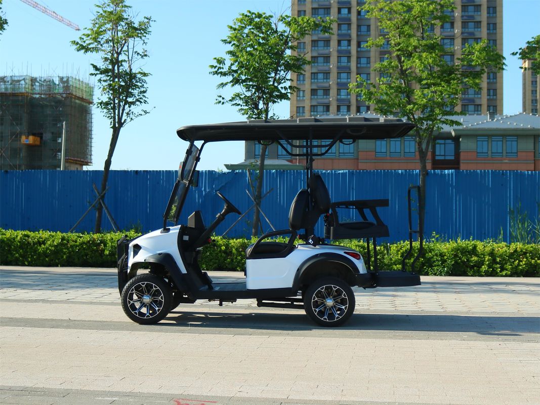 New Design 4 Seater Off Road Electric Golf Cart Lithium Battery Pu Seats Color Customized