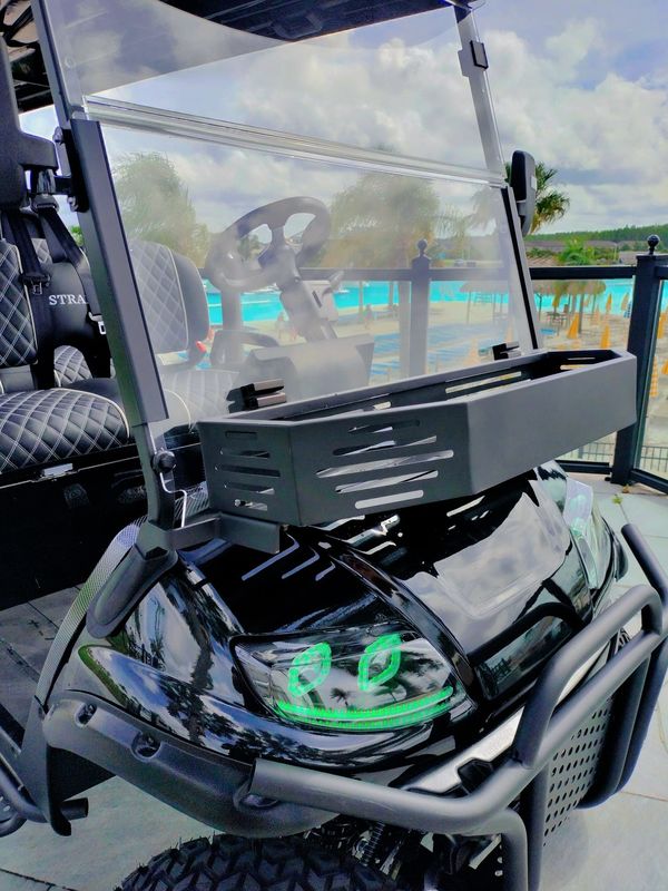 Luxury 6 Seater Electric Golf Car With 5kw Motor Power / 72V Battery Capacity