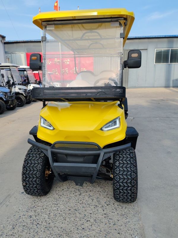 Electric 6 Seater Golf Cart With 72V Battery 30-40 Km/h Speed 70-90 Km Range And 6-8h Charging