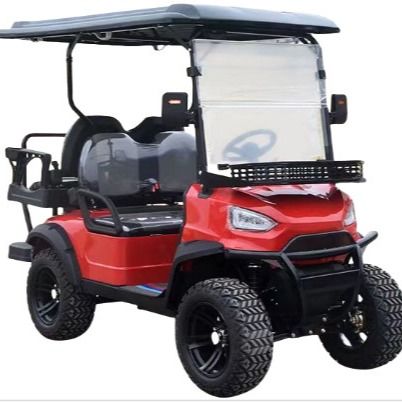 Customizable 4-Seater Electric Utility Golf Cart Lithium Battery Golf Buggy for Sale