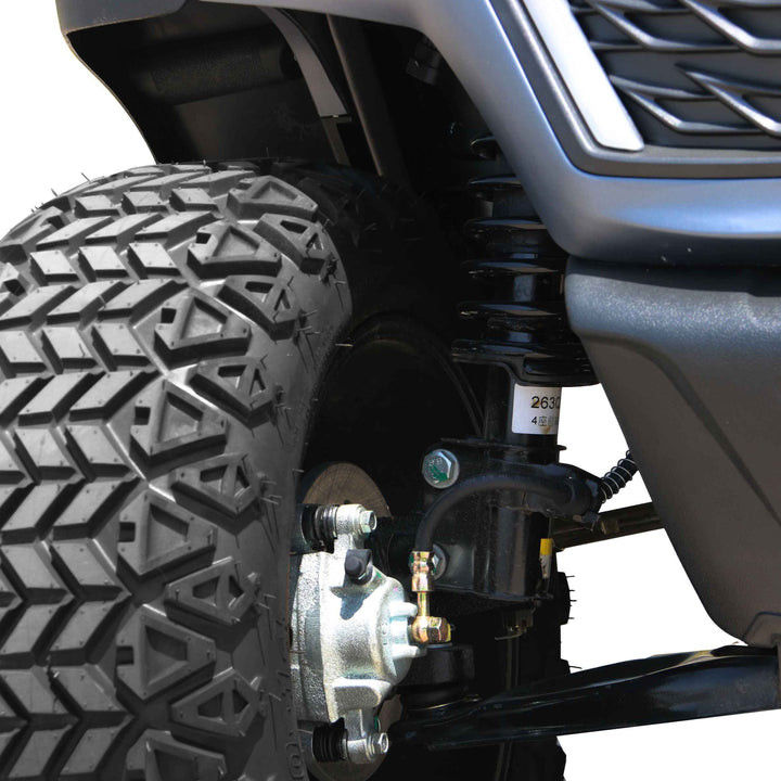 Color Customizable MacPherson Independent Suspension Electric Golf Cart 4kw Off-Road Tires