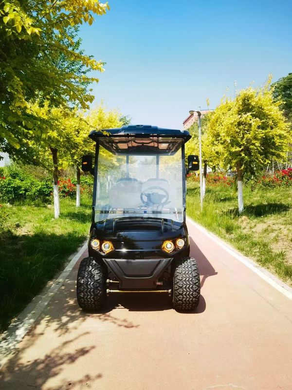 Sistema AC de 72V 4KW Baterias de chumbo Carrinho de golfe de 6 lugares de novo estilo com certificados CE