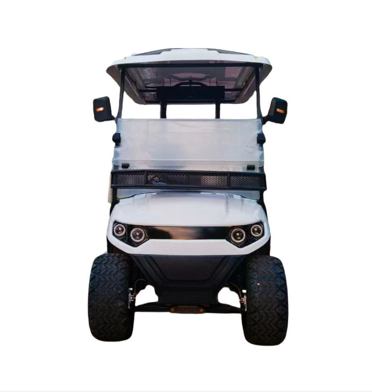 4 Seater Lead Acid Battery Powered EV Golf Cart Street Legal Off-Road Electric Golf  Cart