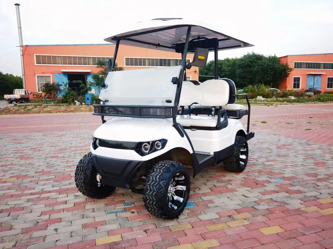 High End Lead Acid Cell 5KW Motor 4 Seater Golf Cart For Scenic Spots CE Approved