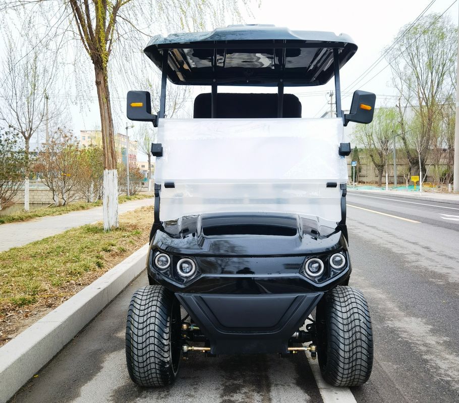 Long Range 3500W 60V 100AH Lead Batteries 2 Seater Golf Cart 12 Inch Off Road Tire Ev Golf Cart