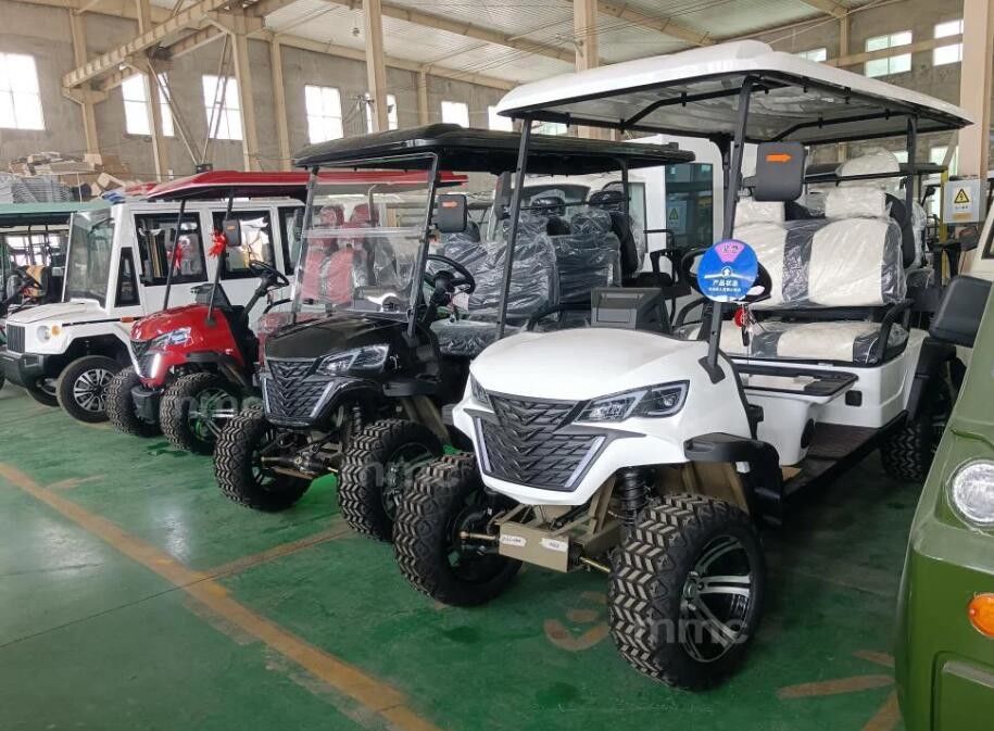 4 Wheel 4 Seater Electric Golf  Cart New Designed Street Legal Lead-acid Cell EV Golf Cart