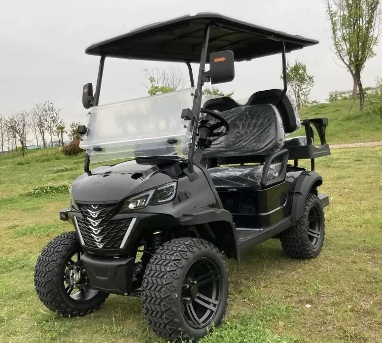 Όλες οι νέες μπαταρίες μολύβδου EV Golf Cart Street Legal CE Approved Electric Golf Cart Για γραφικά σημεία