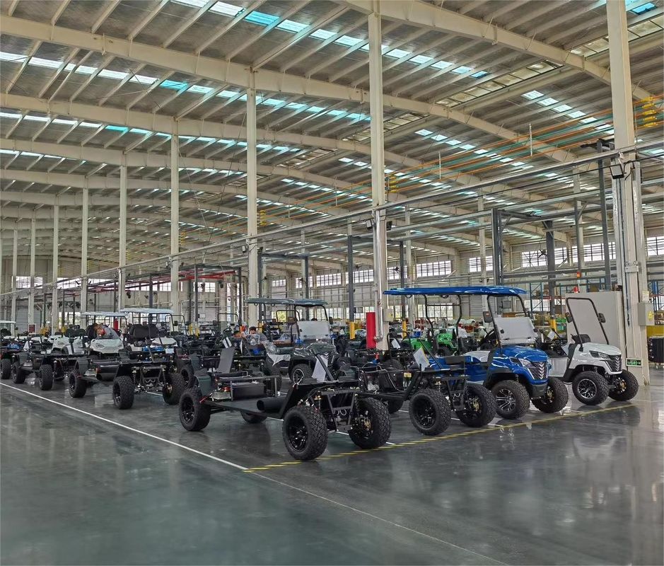 Limo Buggy 4-seater Electric golf cart 2+2  R12 3.5kw battery off road  driving range 100km