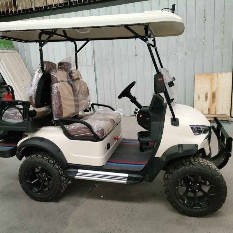 2 + 2 chỗ ngồi xe golf điện 4 chỗ ngồi nhà sang trọng McPherson treo giá nhà máy bán