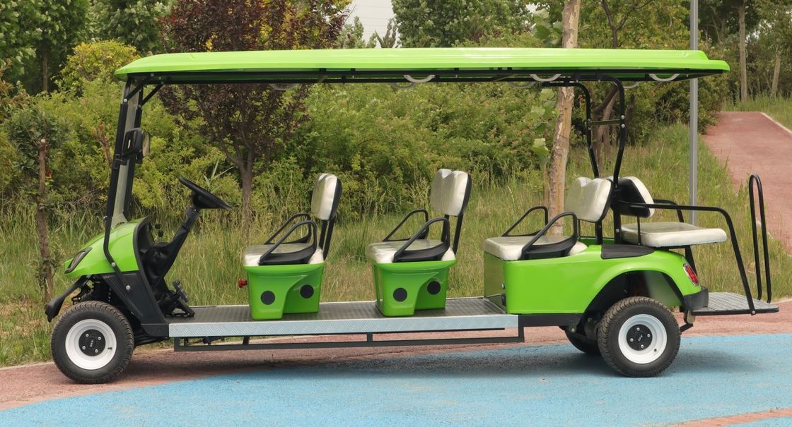 OEM New 8 Passenger Golf Cart 4 Wheels Certificated 60v 100ah Lead-Acid Battery Minimum turning radius 4650mm
