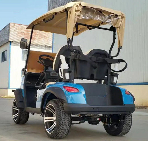 Quick Charging Time Of 6-8 Hours 2 Seater Golf Cart For Extended Driving Range 70-80km