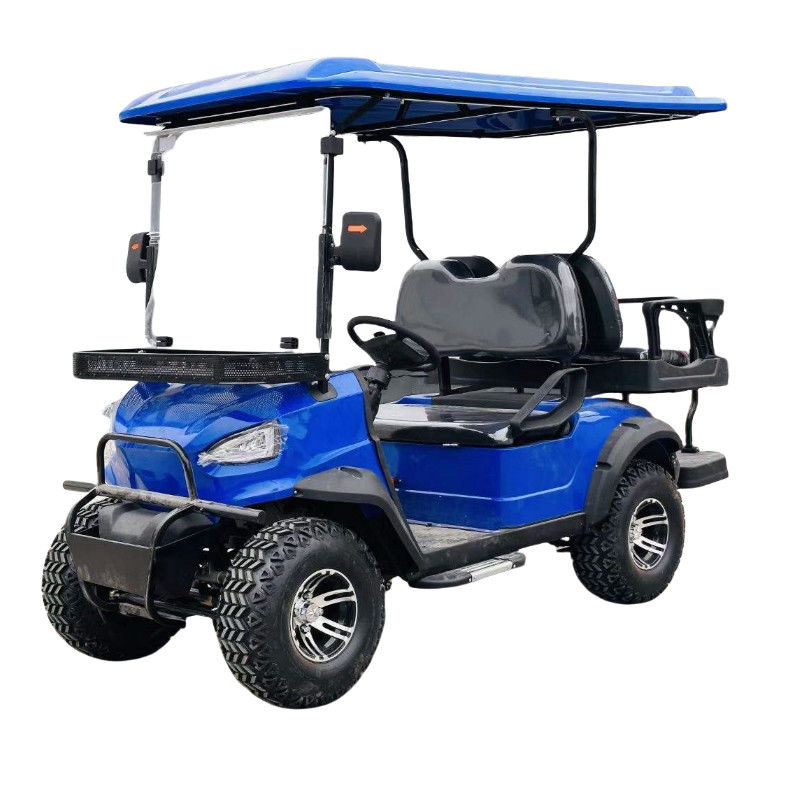 4 Seater Golf Cart Automatic Lightweight Brand New 2+2 Seats Luxury Long Range Golf  Buggy