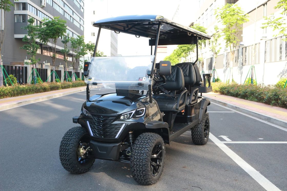 Premium Seat McPherson Independent Suspension 4+2 Six-Seater Golf Cart Off-Road Tires