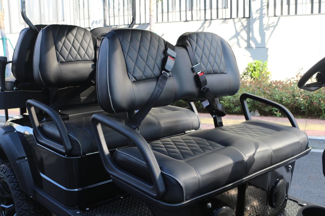 Premium Seat McPherson Independent Suspension 4+2 Six-Seater Golf Cart Off-Road Tires