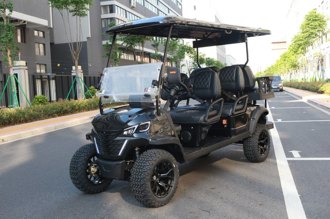 Premium Seat McPherson Independent Suspension 4+2 Six-Seater Golf Cart Off-Road Tires