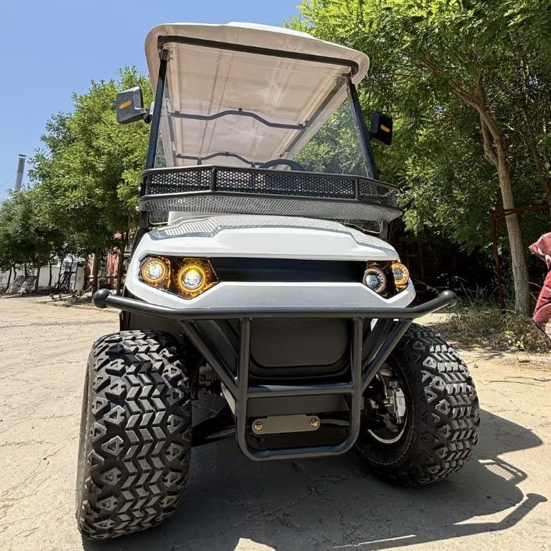 4+2 Seater Electric Golf Cart With CE Certified  And Body Color Customization
