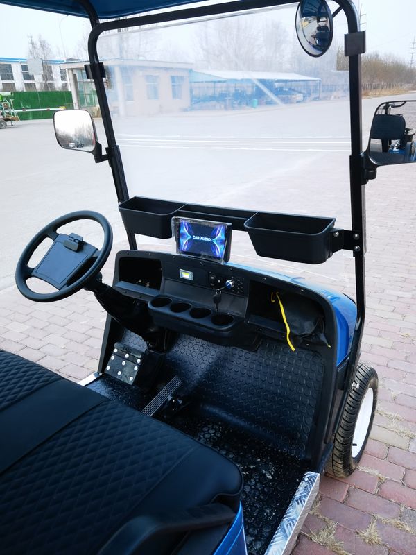 Sprzedaż hurtowa 4 pasażerski wózek golfowy Nowy 4-kołowy elektryczny samochód golfowy