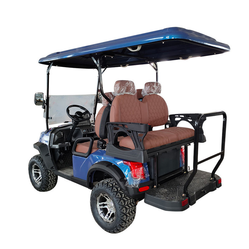 2+2 Seats Electric Golf Cart 4 Seater Home McPherson Suspension Luxury Factory Price Sale