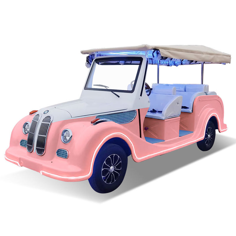 8 posti auto per il Sightseeing Club Customized Nuovo design elettrico classico Golf Carts CE approvato