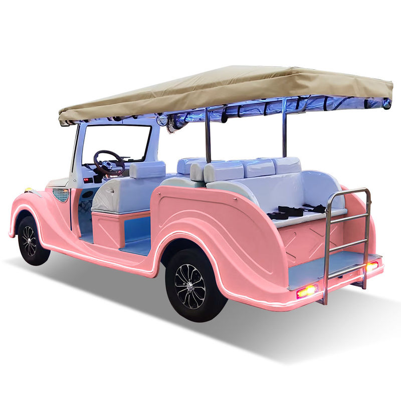 8 posti auto per il Sightseeing Club Customized Nuovo design elettrico classico Golf Carts CE approvato