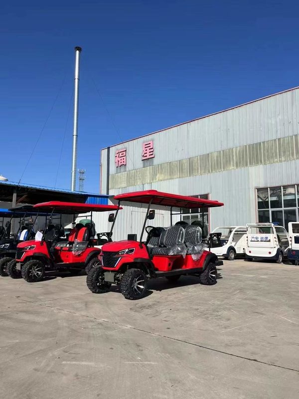 6 Seater Electric Golf  Buggy Long Range 12 Inch Tire Club Golf Cart Delivery to Your Home