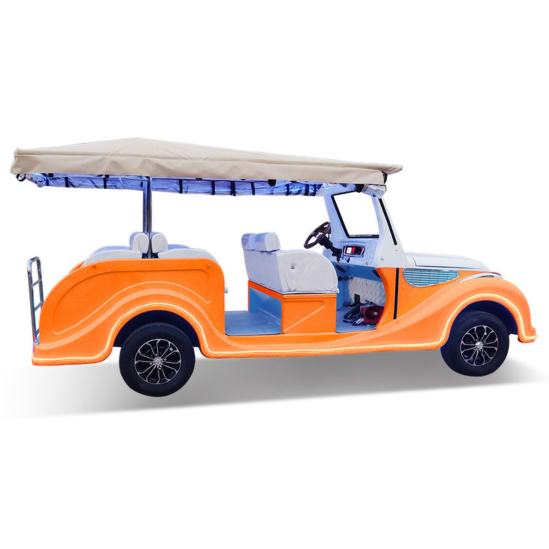 2024 NEW STYLE Classic Car 60v100ah 4KW Battery Powered Old Retro Golf Cart Buggy