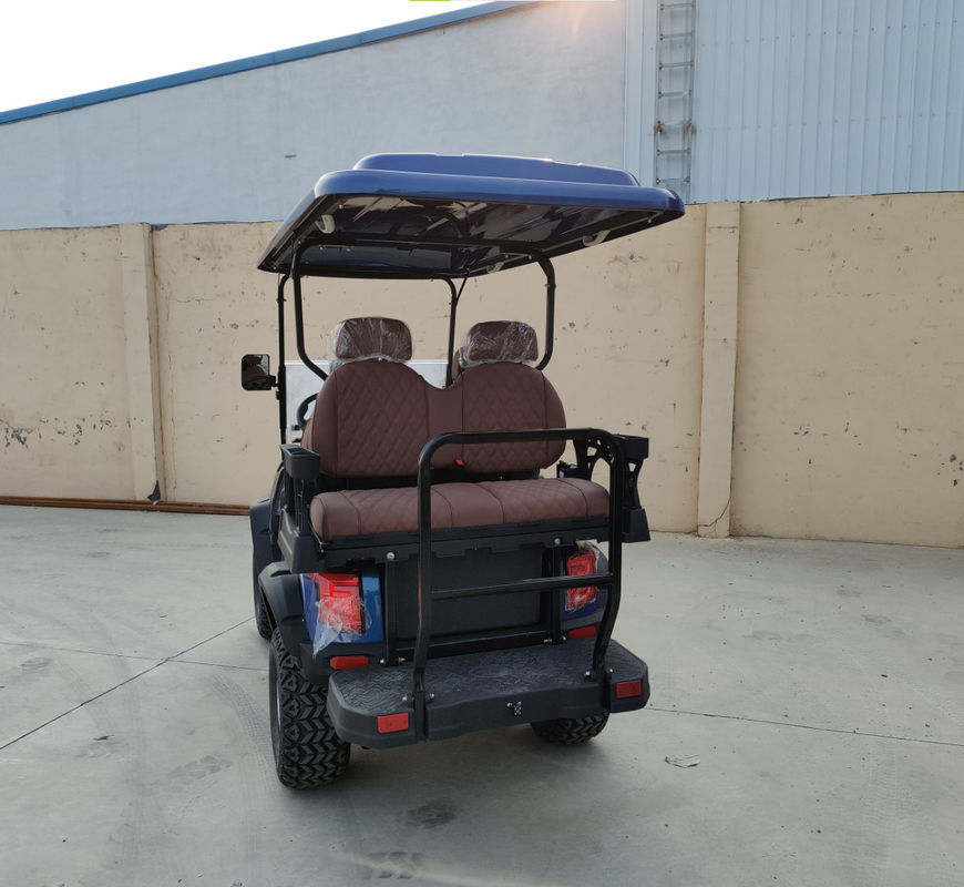 Luxury Lead Batteries 4 Seater Electric Golf Cart Basic Tourist Vehicle Affordable Price