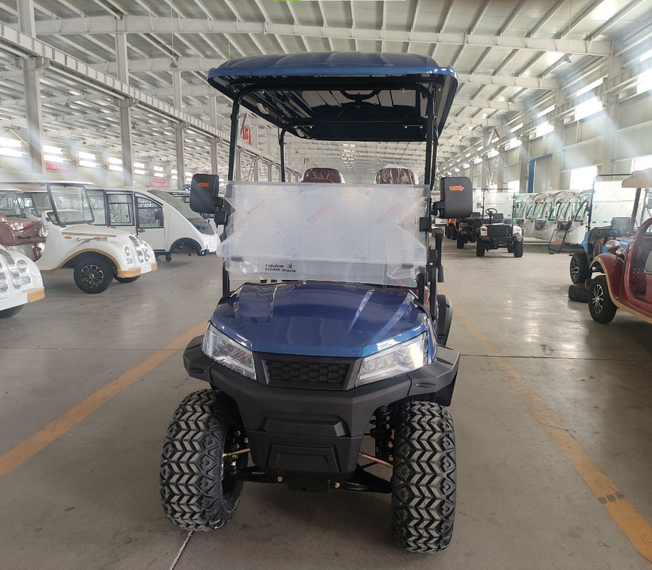 Luxury Lead Batteries 4 Seater Electric Golf Cart Basic Tourist Vehicle Affordable Price