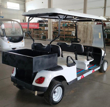 NEW Style Golf Cart Truck Electric 4 Seat With Cargo Buckets Factories Moving