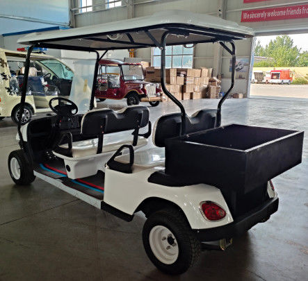 NEW Style Golf Cart Truck Electric 4 Seat With Cargo Buckets Factories Moving