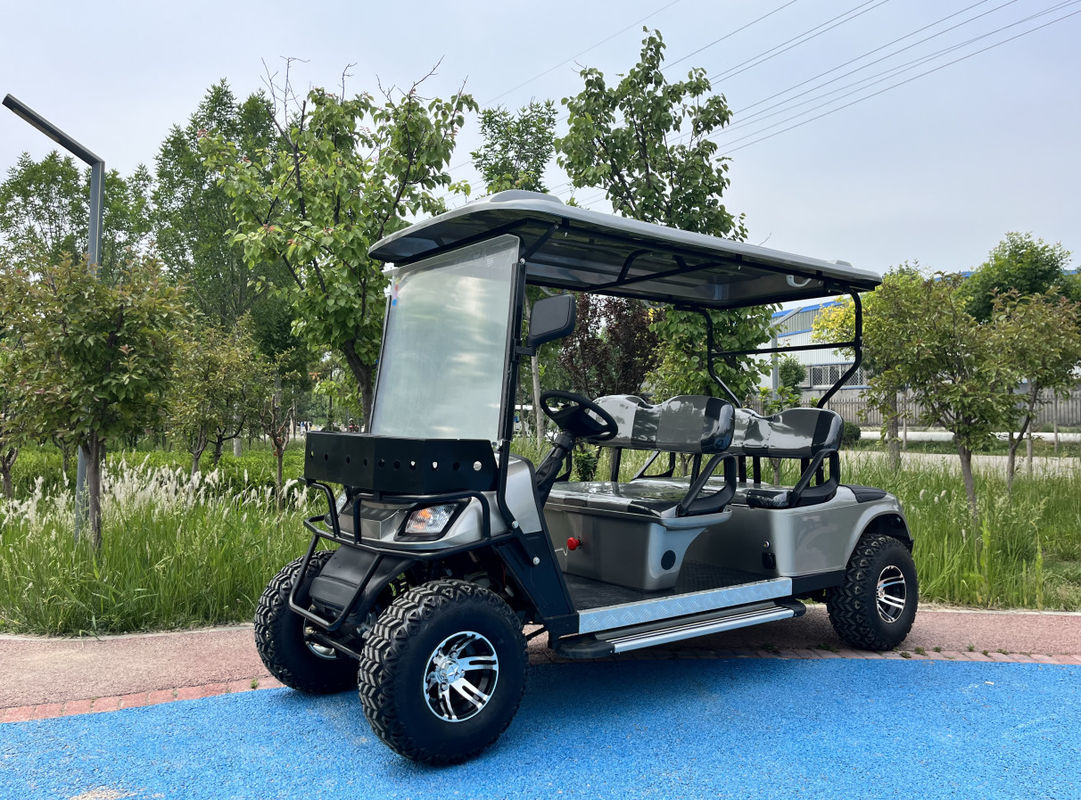 4 τροχούς 4 θέσεις EV Golf Cart 30 KM/H ανθεκτικό ηλεκτρικό Golf Buggy CE εγκρίθηκε