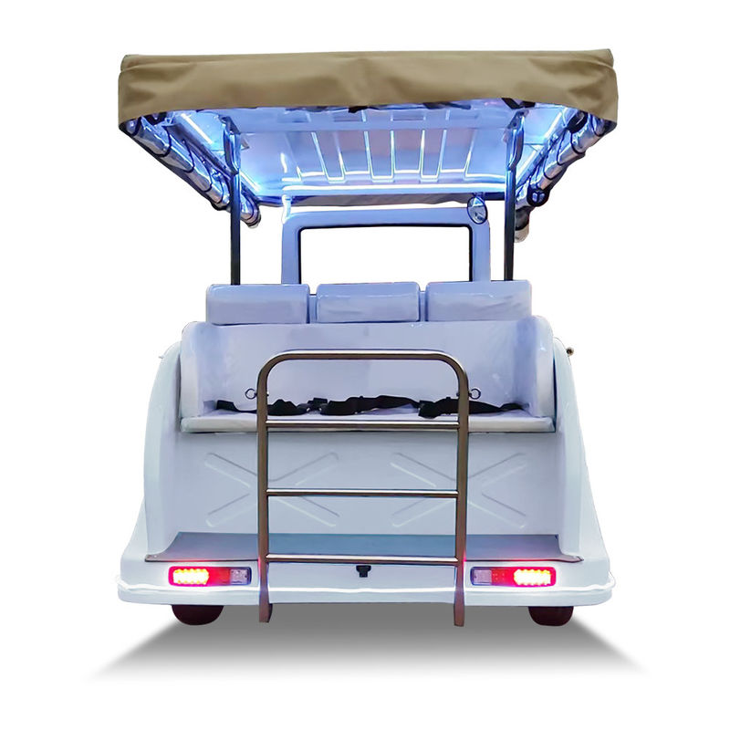 Up To 45 Mph Classic Electric Golf Cart With All Terrain Tires Under Seat Storage