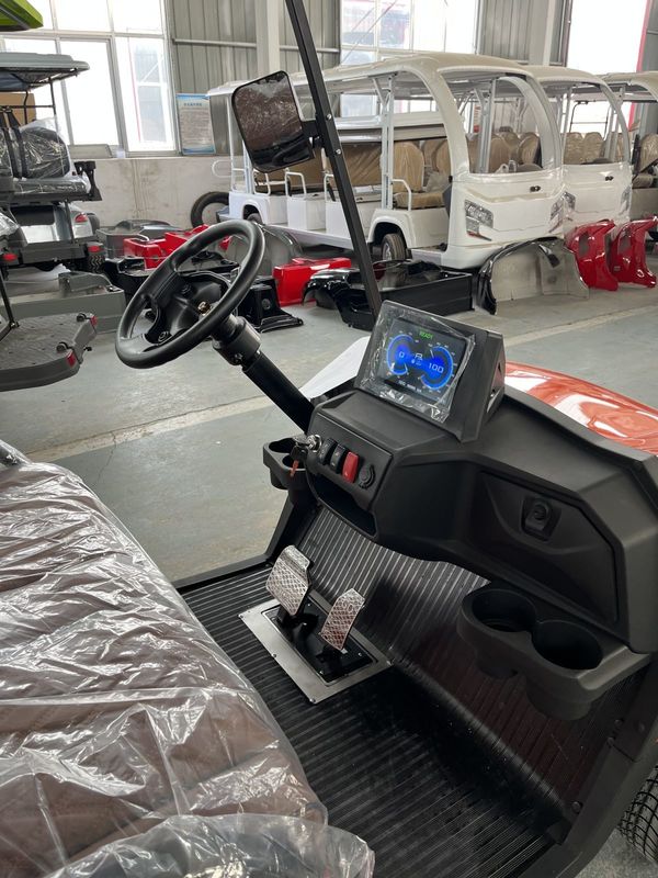 4kw Motor Golf Cart With Ball Washer And Sand Bottle For 2 Golf Courses  Equipped Lead-Acid Battery Or Lithium Battery