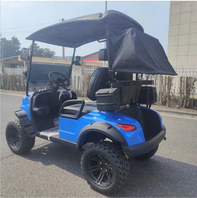 Enhance Your Golfing Experience With White LED Illumination In This 2 Seater Golf Cart