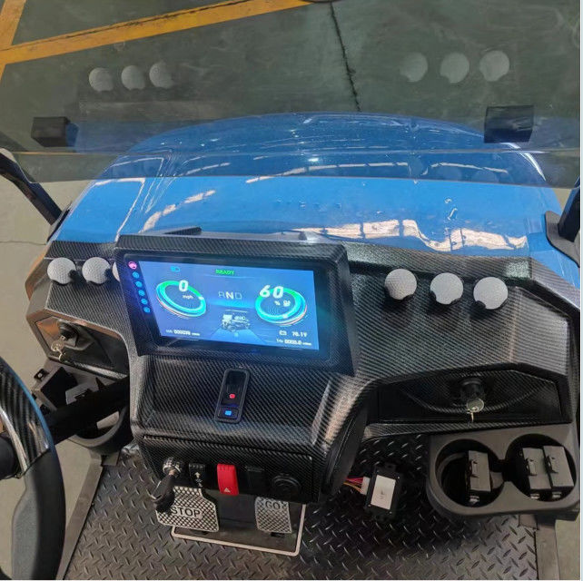 Enhance Your Golfing Experience With White LED Illumination In This 2 Seater Golf Cart