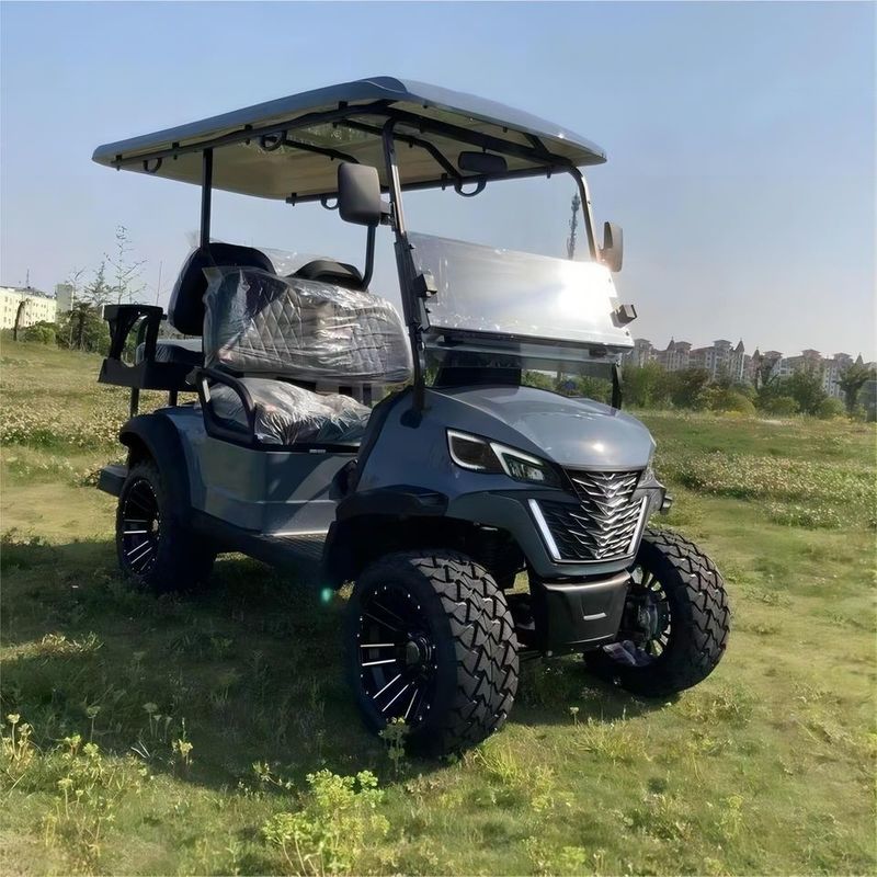 2 + 2 chỗ ngồi Xe golf điện cho sự thoải mái và phong cách tối đa 6 chỗ ngồi với lớp phủ cao cấp