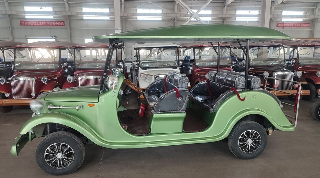 8 posti auto elettrica classica carrello d'epoca tre file di posti 8 passeggeri in vendita