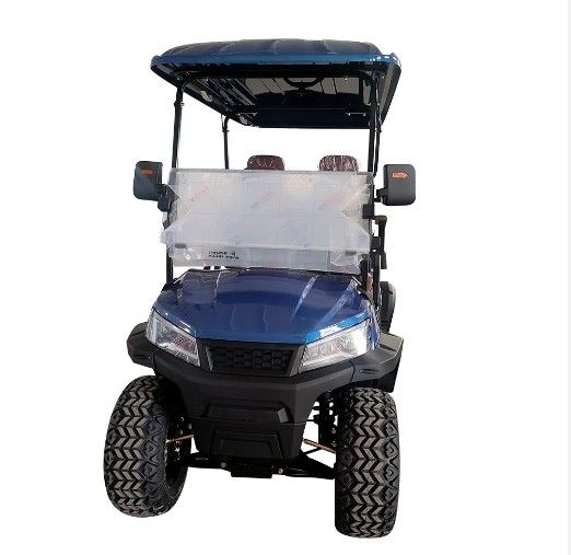 Electric 2 Seater Golf Cart with 6-8 Hour Quick Charging Time and 70-80km Driving Range