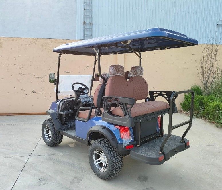 Electric 2 Seater Golf Cart with 6-8 Hour Quick Charging Time and 70-80km Driving Range