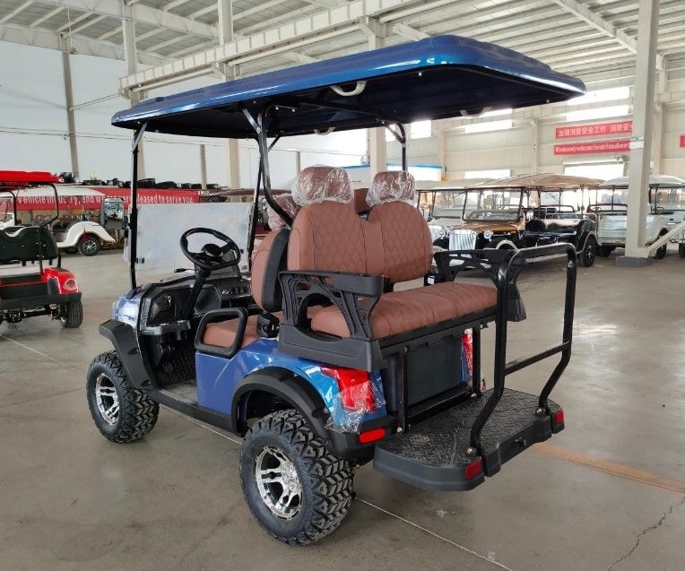Electric 2 Seater Golf Cart with 6-8 Hour Quick Charging Time and 70-80km Driving Range