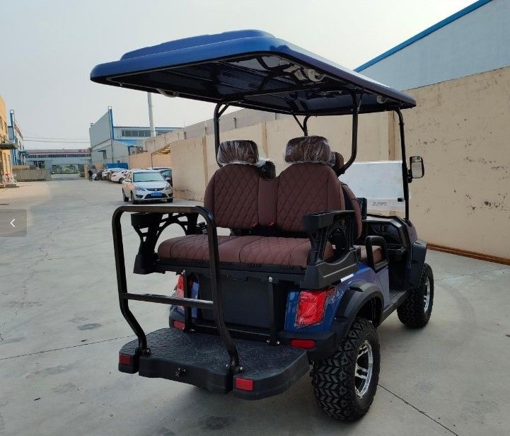 Electric 2 Seater Golf Cart with 6-8 Hour Quick Charging Time and 70-80km Driving Range